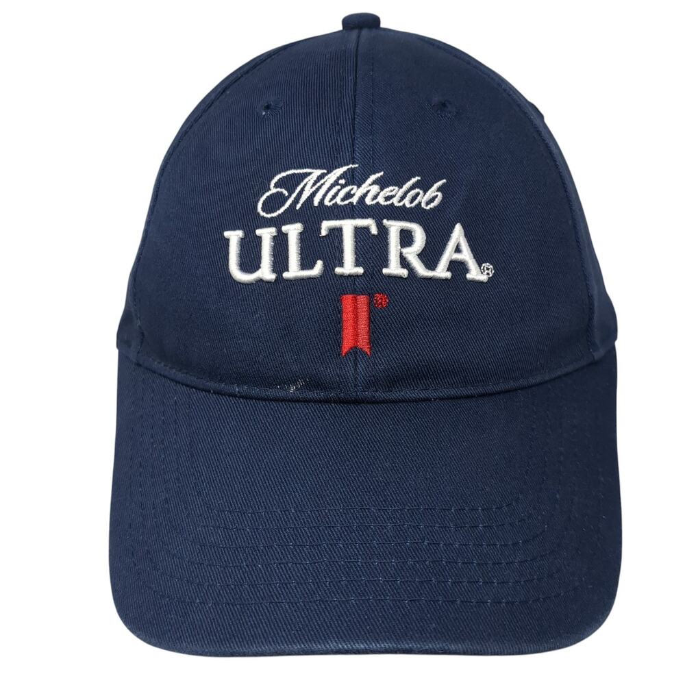 Michelob Ultra Slideback Hat Blue One Size Adjustable Embroidered